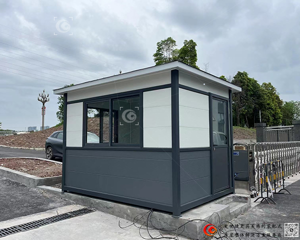 金属雕花板岗亭28